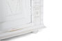 GINER Y COLOMER Armoire 2 portes en bois de manguier blanc décapé